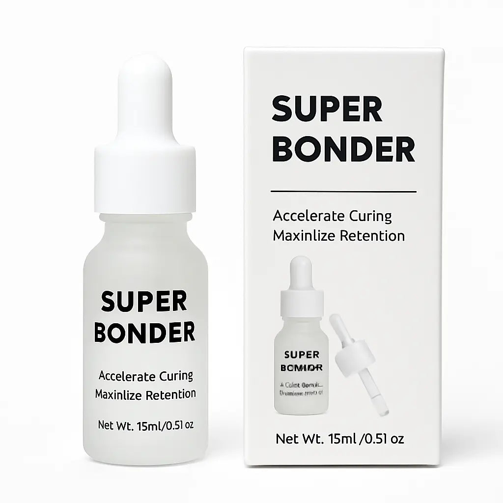 Super Bonder fransförlängning
Efterbehandlingsprodukt fransar
Förbättra franslim bindning
Minska fransirritation
Förläng hållbarhet fransförlängning
