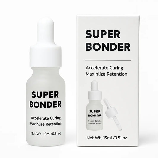 Super Bonder fransförlängning
Efterbehandlingsprodukt fransar
Förbättra franslim bindning
Minska fransirritation
Förläng hållbarhet fransförlängning​