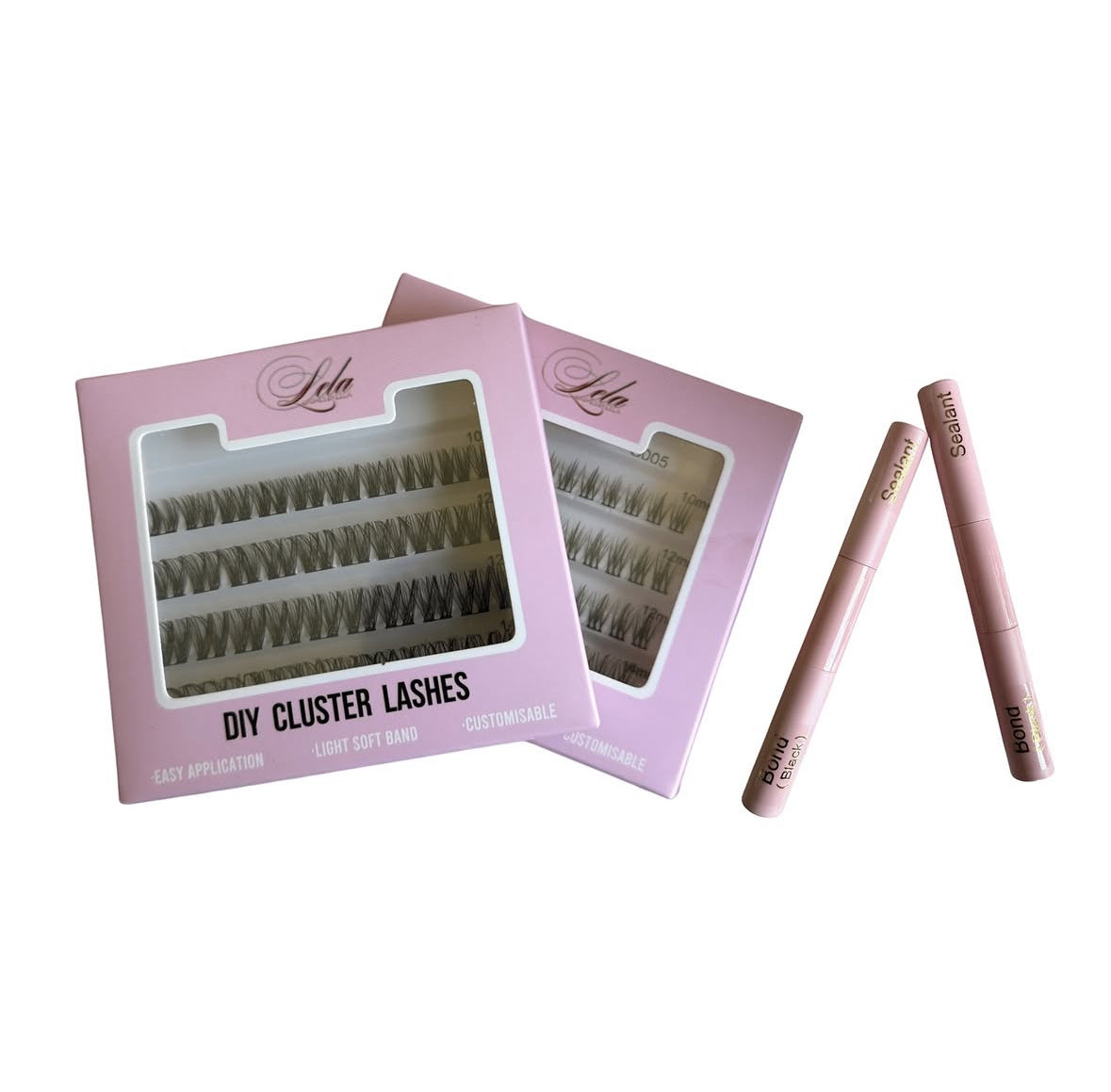 Cluster Lashes Kit - 8-10-10-12mm lelastore