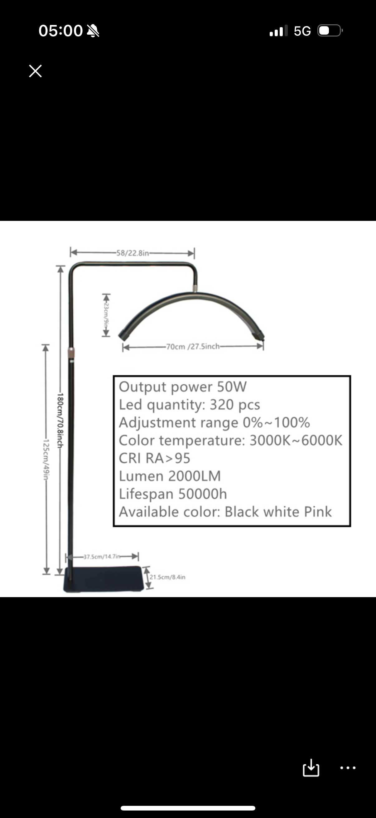 Moon light lampa lelastore