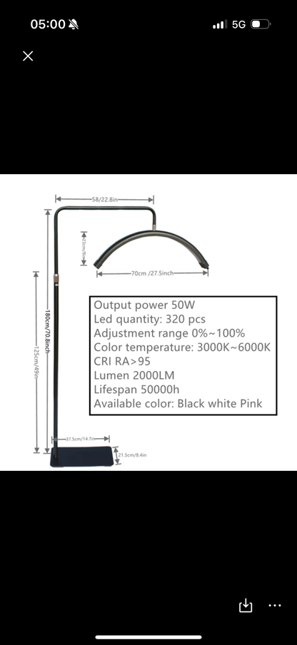 Moon light lampa lelastore